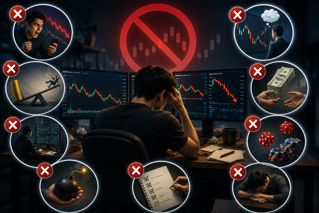 9 Perkara Yang Perlu Dielakkan Oleh Setiap Trader