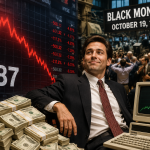 Peristiwa Black Monday 1987, Pelabur Andrew Krieger Untung $300 Juta