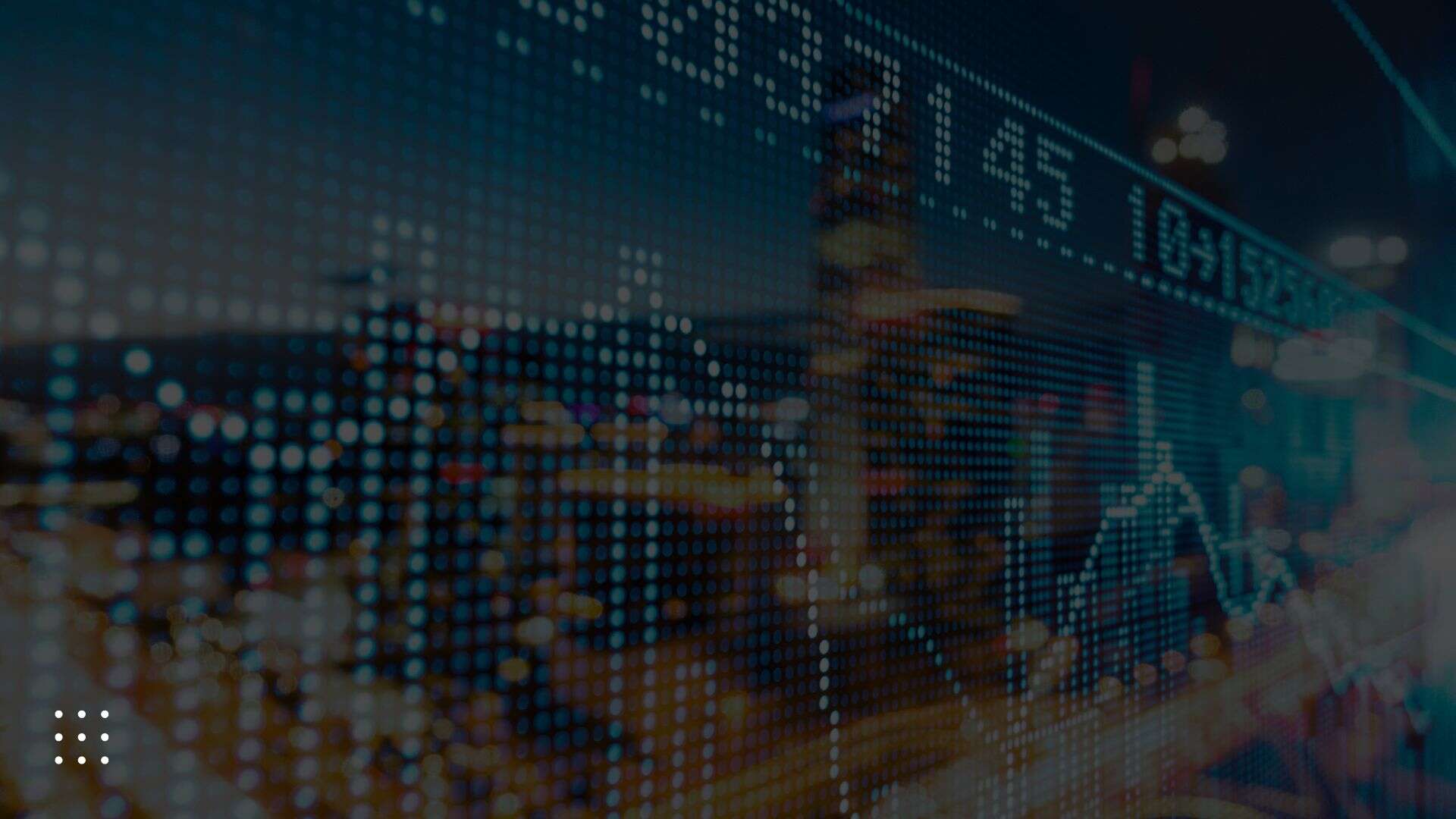 Blue and Gray Modern Stock Market Trends Presentation