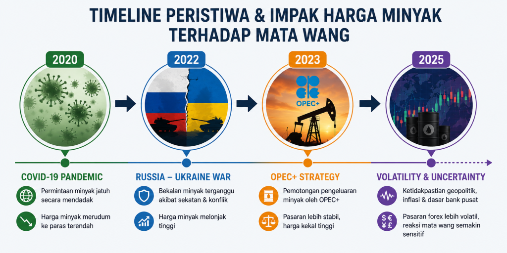 Sejarah harga minyak dan forex